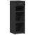 Dulap, negru, 30x42,5x93 cm, lemn prelucrat GartenMobel Dekor