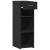 Dulap, negru, 30x42,5x93 cm, lemn prelucrat GartenMobel Dekor