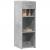 Dulap, gri beton, 30x42,5x93 cm, lemn prelucrat GartenMobel Dekor