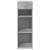Dulap, gri beton, 30x42,5x93 cm, lemn prelucrat GartenMobel Dekor