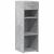 Dulap, gri beton, 30x42,5x93 cm, lemn prelucrat GartenMobel Dekor