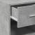 Dulap, gri beton, 30x42,5x93 cm, lemn prelucrat GartenMobel Dekor