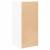 Dulap, alb, 40x42,5x93 cm, lemn prelucrat GartenMobel Dekor