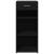 Dulap, negru, 40x42,5x93 cm, lemn prelucrat GartenMobel Dekor