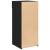 Dulap, negru, 40x42,5x93 cm, lemn prelucrat GartenMobel Dekor