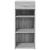 Dulap, sonoma gri, 40x42,5x93 cm, lemn prelucrat GartenMobel Dekor