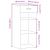 Dulap, sonoma gri, 40x42,5x93 cm, lemn prelucrat GartenMobel Dekor