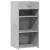 Dulap, gri beton, 45x42,5x93 cm, lemn prelucrat GartenMobel Dekor