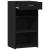 Dulap, negru, 50x42,5x93 cm, lemn prelucrat GartenMobel Dekor