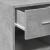 Dulap, gri beton, 50x42,5x93 cm, lemn prelucrat GartenMobel Dekor