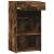 Dulap, stejar fumuriu, 50x42,5x93 cm, lemn prelucrat GartenMobel Dekor