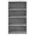 Dulap înalt, gri beton, 70x41x124 cm, lemn prelucrat GartenMobel Dekor