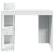 Birou, alb, 103,5x56,5x94 cm, lemn prelucrat GartenMobel Dekor