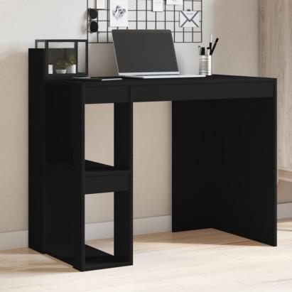 Birou, negru, 103,5x56,5x94 cm, lemn prelucrat GartenMobel Dekor