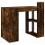 Birou, stejar fumuriu, 103,5x56,5x94 cm, lemn prelucrat GartenMobel Dekor