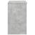Masă de toaletă cu oglindă, gri beton, 73x46,5x120 cm GartenMobel Dekor