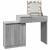 Masă de toaletă cu LED, gri sonoma, 115x37x110,5 cm GartenMobel Dekor