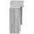 Masă de toaletă cu LED, gri sonoma, 115x37x110,5 cm GartenMobel Dekor