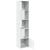 Bibliotecă, alb, 40x36x189 cm, lemn prelucrat GartenMobel Dekor