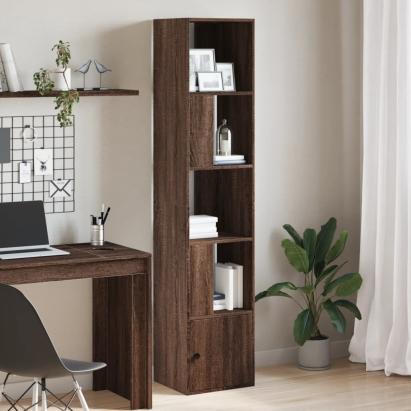Bibliotecă, stejar maro, 40x36x189 cm, lemn prelucrat GartenMobel Dekor