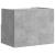 Noptiere de perete, 2 buc., gri beton, 45x30x35 cm GartenMobel Dekor