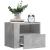 Noptiere de perete, 2 buc., gri beton, 45x30x35 cm GartenMobel Dekor