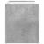 Noptiere de perete, 2 buc., gri beton, 45x30x35 cm GartenMobel Dekor