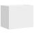 Noptiere de perete, 2 buc., alb, 45x30x35 cm GartenMobel Dekor
