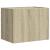Noptiere de perete, 2 buc., stejar sonoma, 45x30x35 cm GartenMobel Dekor