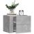 Noptiere de perete, 2 buc., gri beton, 45x30x35 cm GartenMobel Dekor