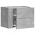 Noptiere de perete, 2 buc., gri beton, 45x30x35 cm GartenMobel Dekor