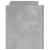 Comodă TV, gri beton, 80x35x40 cm, lemn prelucrat GartenMobel Dekor
