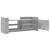 Comodă TV, gri beton, 100x35x40 cm, lemn prelucrat GartenMobel Dekor