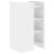 Dulap, alb, 45x35x75 cm, lemn prelucrat GartenMobel Dekor