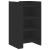 Dulap, negru, 45x35x75 cm, lemn prelucrat GartenMobel Dekor