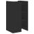 Dulap, negru, 45x35x75 cm, lemn prelucrat GartenMobel Dekor