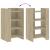 Dulap, stejar sonoma, 45x35x75 cm, lemn prelucrat GartenMobel Dekor