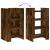 Dulap, stejar fumuriu, 45x35x75 cm, lemn prelucrat GartenMobel Dekor