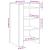 Dulap, sonoma gri, 45x35x75 cm, lemn prelucrat GartenMobel Dekor