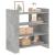 Dulap, gri beton, 73,5x35x75 cm, lemn prelucrat GartenMobel Dekor