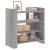 Dulap, gri sonoma, 73,5x35x75 cm, lemn prelucrat GartenMobel Dekor