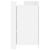 Dulap, alb, 45x35x75 cm, lemn prelucrat GartenMobel Dekor