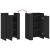 Dulap, negru, 45x35x75 cm, lemn prelucrat GartenMobel Dekor
