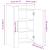 Dulap, stejar sonoma, 45x35x75 cm, lemn prelucrat GartenMobel Dekor