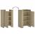 Dulap, stejar sonoma, 45x35x75 cm, lemn prelucrat GartenMobel Dekor