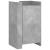 Dulap, gri beton, 45x35x75 cm, lemn prelucrat GartenMobel Dekor