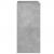 Dulap, gri beton, 45x35x75 cm, lemn prelucrat GartenMobel Dekor