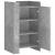 Dulap, gri beton, 45x35x75 cm, lemn prelucrat GartenMobel Dekor