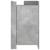 Dulap, gri beton, 45x35x75 cm, lemn prelucrat GartenMobel Dekor