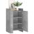 Dulap, gri beton, 45x35x75 cm, lemn prelucrat GartenMobel Dekor